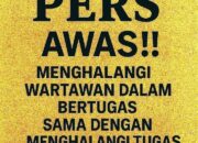 Menghalangi Tugas Jurnalistik: Pelanggaran Hukum, Ancaman Demokrasi, dan Pengabaian Hak Publik