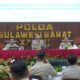 Gelar Operasi Semester I Polda Sulbar: Evaluasi Kinerja, Penyamaan Persepsi, dan Perkuat Strategi Jaga Kamtibmas Kondusif