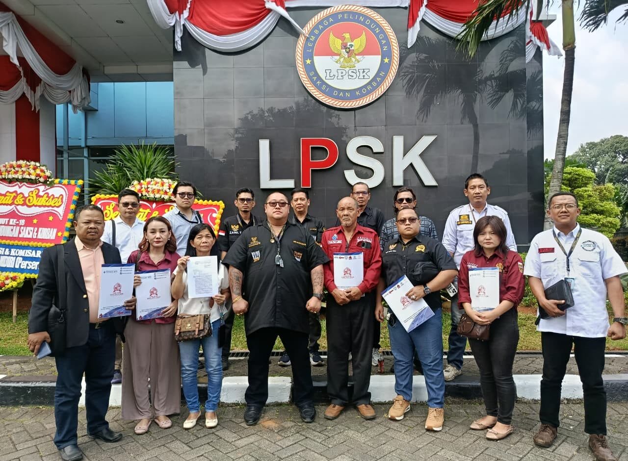 FERADI WPI Dampingi Uun/Fam Fuk Tjhong dan Istri Ajukan Perlindungan ke LPSK, Tim Soroti Dampak Fisik dan Psikis Pasca Dugaan Kekerasan*