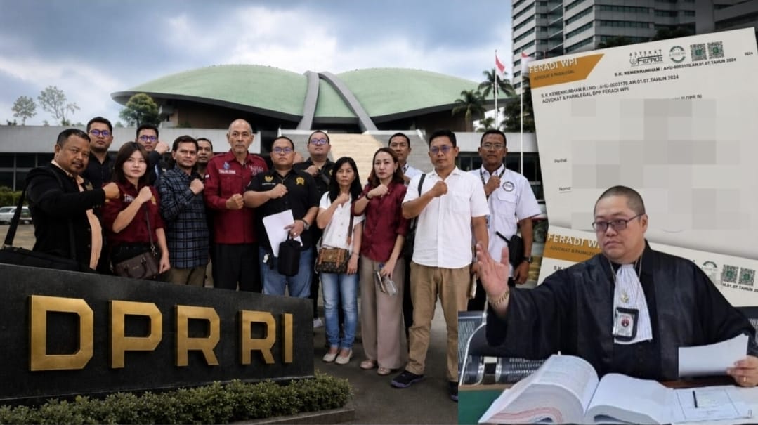 Surat FERADI WPI Diterima DPR RI, Tim Advokasi Uun Minta Ruang Audiensi & Pengawasan. Ketum FERADI WPI Adv.Donny Andretti Kawal Langsung Perkara ini*
