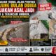 Proyek Penahan Tebing Jalan Provinsi di Tanjung Bulan Diduga Dikerjakan Asal Jadi Kini Retak & Terancam Ambruk