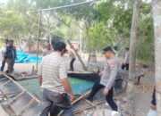 Tindak Lanjuti Laporan Warga, Polsek Rantau Alai Tertibkan Dua Lokasi Diduga Arena Sabung Ayam di Ogan Ilir