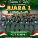 Sapu Bersih Kemenangan: Regu 05 Garfa PAC Fatayat NU Tampil Memukau dan Raih Juara 1 Lomba Gerak Jalan Peterongan