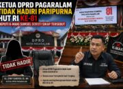 Absen di Paripurna HUT Ke-81 RI, Ketua DPRD Pagaralam Tuai Kritik K-MAKI
