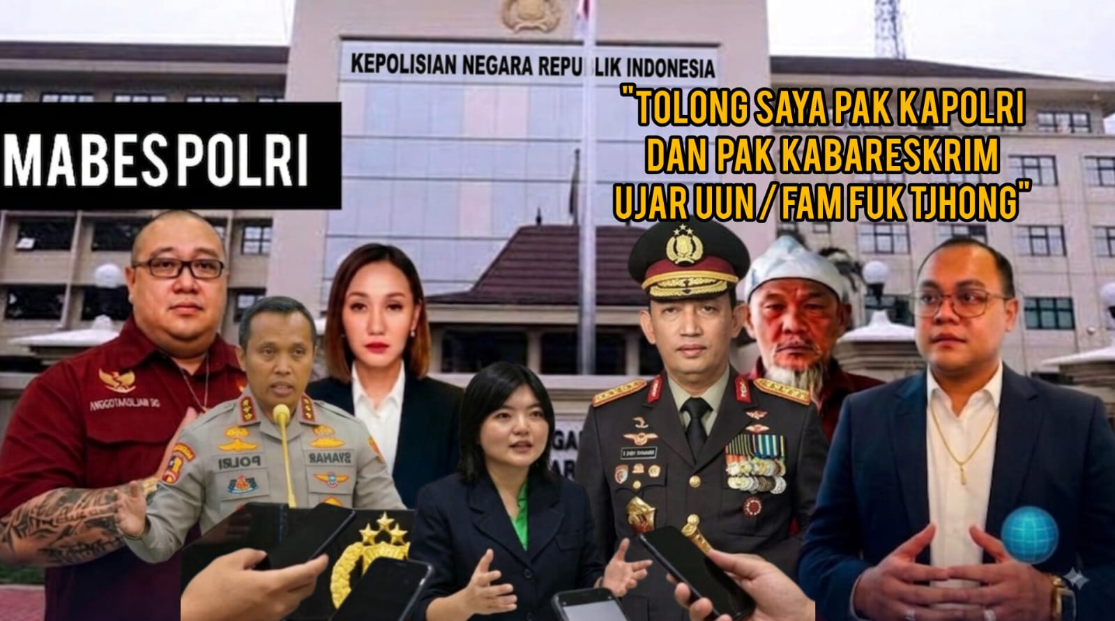 *Uun Akan Mengadu ke Kapolri & Kabareskrim, FERADI WPI desak Perkara Uun/Fam Fuk Tjhong ditangani Mabes Polri langsung*
