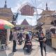Bhabinkamtibmas dan Babinsa Laksanakan Pemantauan Kamtibmas Serta Kebersihan di Pasar Renteng