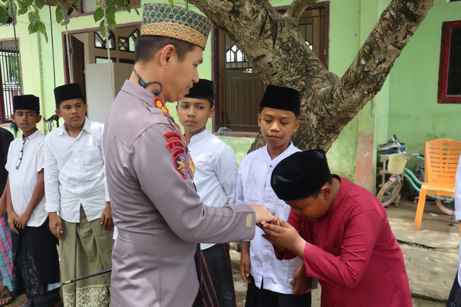 Gebyar HUT RI ke 81 Polres Pidie Jaya  Santuni Anak Yatim-piatu