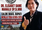 Pidel Hutahaean-Elisabet Dame Manalu Menuju Toba Keren 2029 Mengucapkan Selamat HUT RI Ke – 81 Tahun,Bersama Rakyat Untuk Membangun Gerakan Perubahan Menuju Kabupaten Toba Yang Lebih Baik Lagi