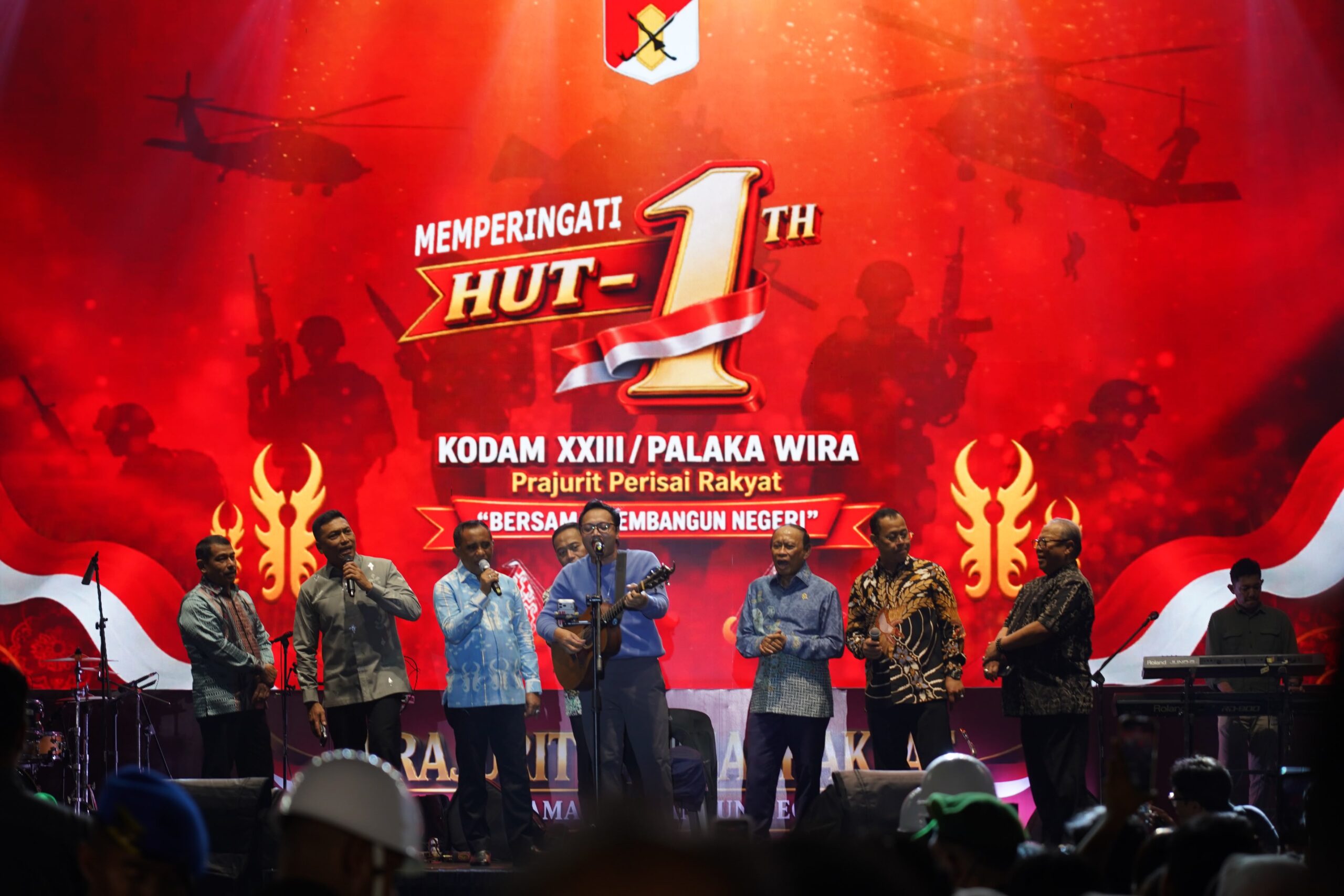 Hadiri Syukuran HUT ke-1 Kodam XXIII/Palakawira, Wakapolda Sulbar Tegaskan Sinergi Kokoh TNI-Polri Se-Sulawesi