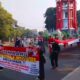 Kirab Merah Putih PNIB Di Jombang: Gema Kemerdekaan, Sambut Muktamar NU Ke-35 & Solidaritas Untuk Flores NTT