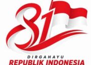 Sambut HUT RI ke-81, Kapolsek Deli Tua Beserta Staf dan Bhayangkari Beri Ucapan Selamat