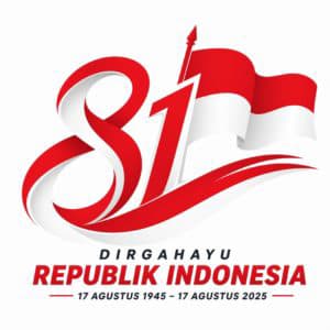 Sambut HUT RI ke-81, Kapolsek Deli Tua Beserta Staf dan Bhayangkari Beri Ucapan Selamat