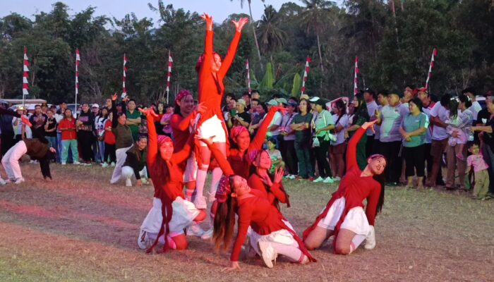 WUWUK UNJUK GIGI! Tim Line Dance Tampil Memukau, Sikat Juara 1 di HUT RI ke-81 Kecamatan Tareran