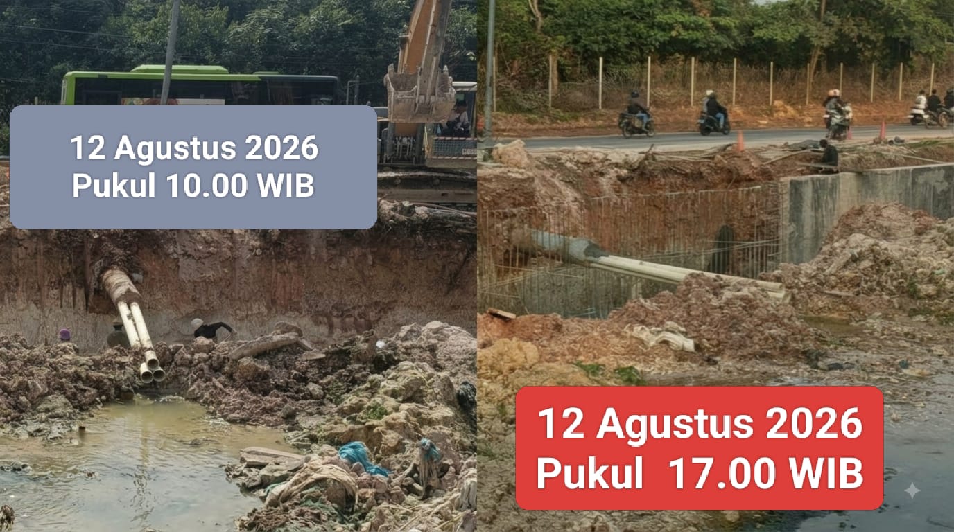 Pemanfaatan Rumija di Proyek Drainase Sei Beduk Disoal, Publik Desak Klarifikasi Legalitas Pipa