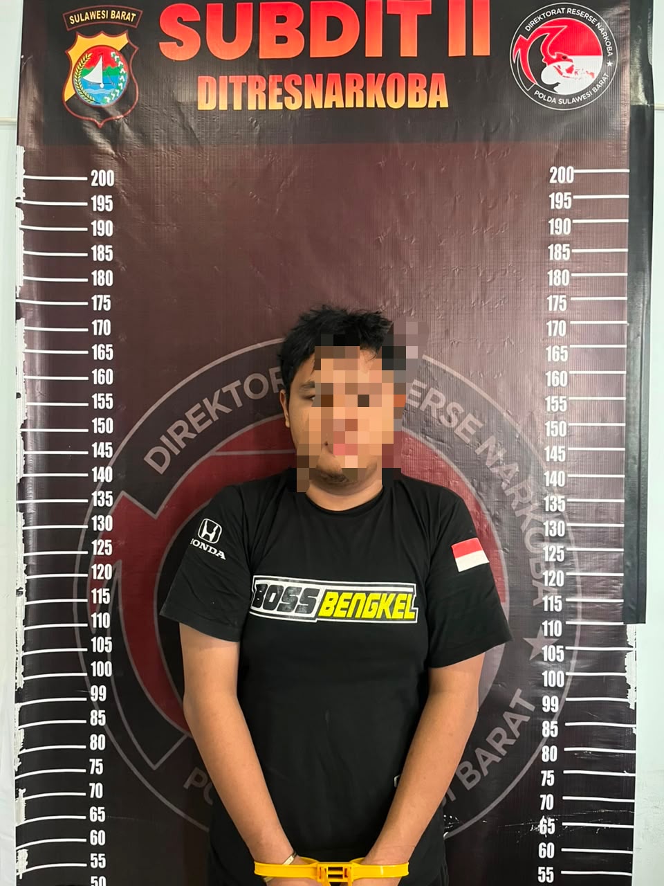 Sasar Jaringan Narkotika, Polda Sulbar Amankan Tiga Orang Sita Puluhan Saset Sabu di Malunda