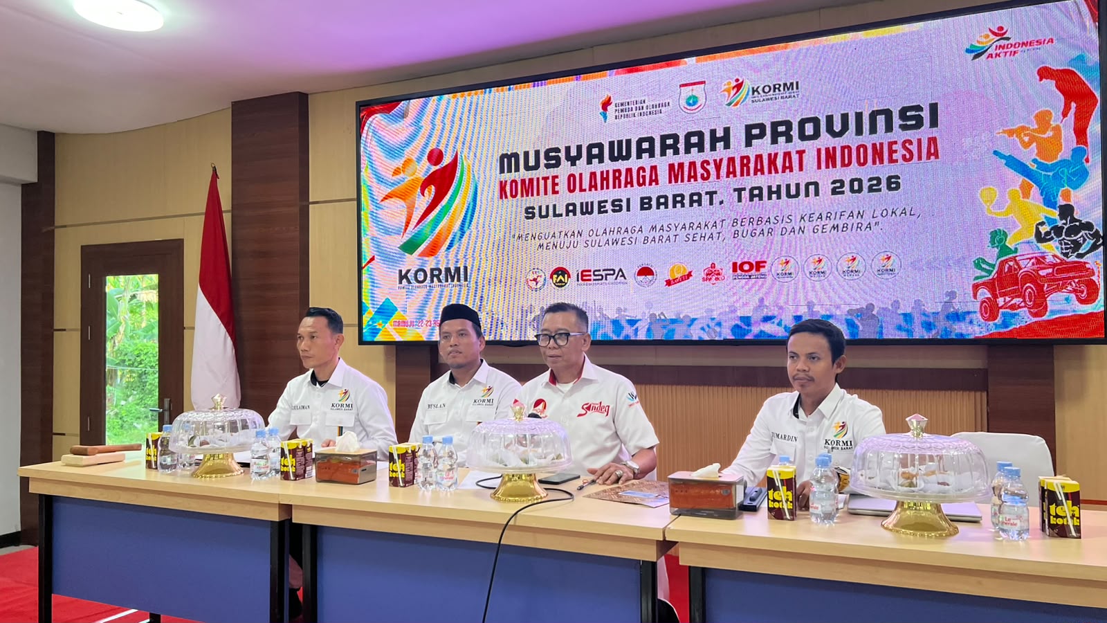 Hadiri Musprov KORMI, Polda Sulbar Tegaskan Komitmen Dukung Kemajuan Olahraga di Bumi Manakarra