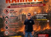 Karhutla Bukan Bencana yang Boleh Dianggap Sebagai Rutinitas Tahunan