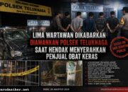 Investigasi Dugaan Peredaran Obat Keras Berujung Ricuh, Lima Wartawan Diamankan di Polsek Teluknaga