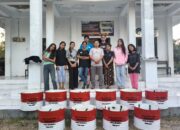 Mahasiswa KKN Desa Wonreli Dorong Kesadaran Kebersihan Lingkungan Melalui Penyediaan Tempat Sampah