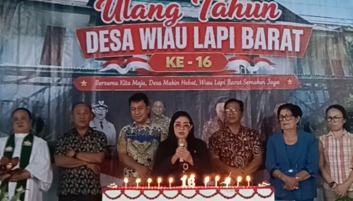 HUT ke-16 Desa Wiau Lapi Barat, Momentum Syukur dan Kebersamaan Masyarakat