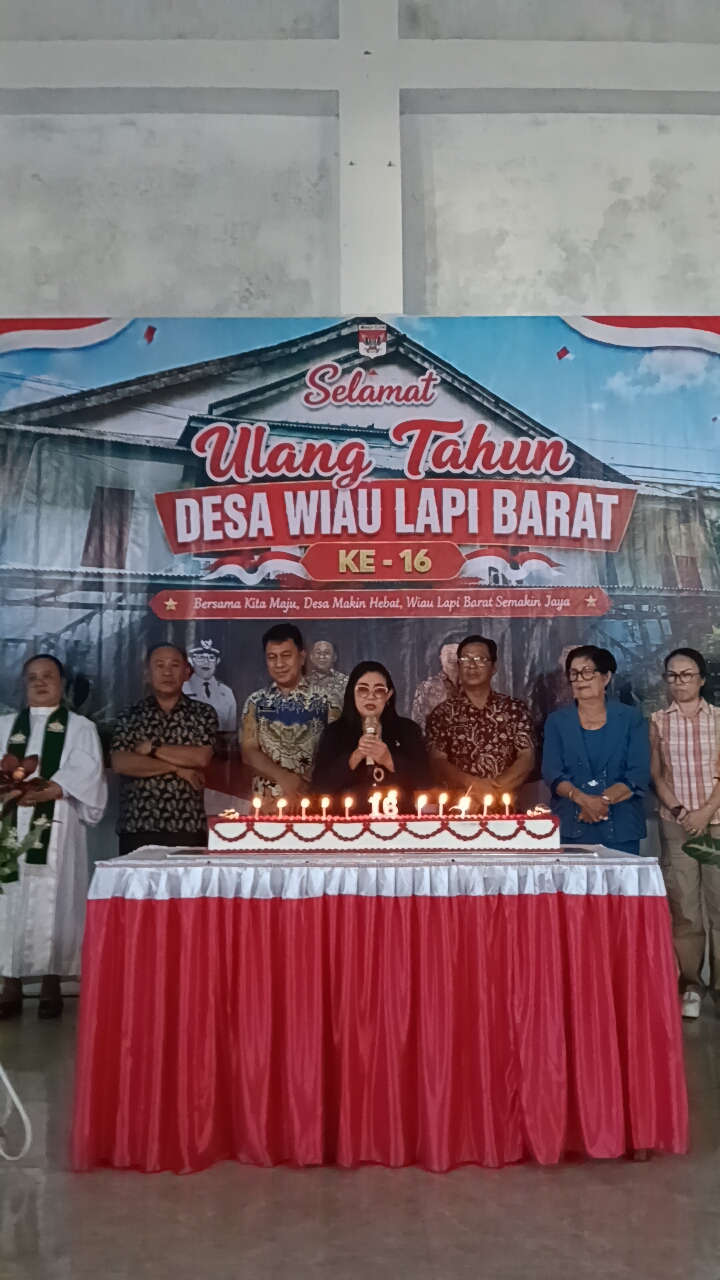 HUT ke-16 Desa Wiau Lapi Barat, Momentum Syukur dan Kebersamaan Masyarakat
