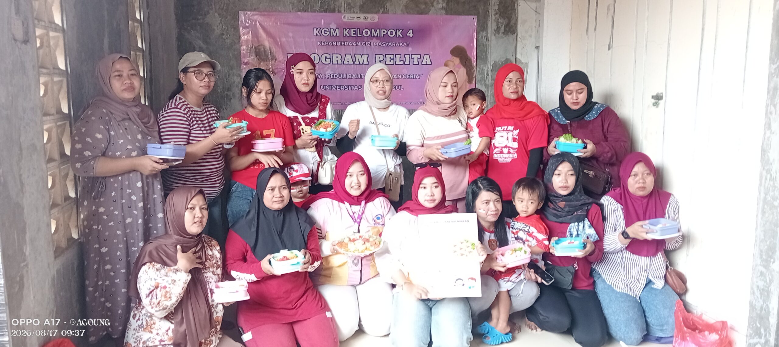 Mahasiswi KKN Universitas Esa Unggul Hadirkan Edukasi dan Kreasi Makanan Sehat untuk Balita di Royal Rajeg Residence