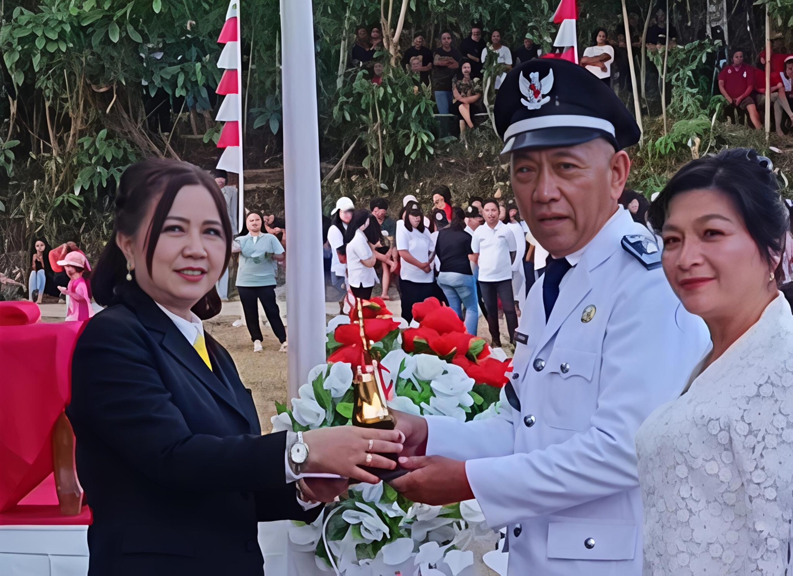 Angdew Asal Kaneyan Ini Turun Tangan, Panitia HUT RI ke-81 Lansot Timur Dapat Suntikan Dana Jutaan Rupiah