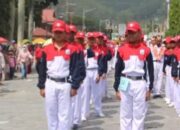 SMK Negeri 2 Sungai Penuh Tampil Memukau dalam Pawai Pembangunan HUT RI ke-81