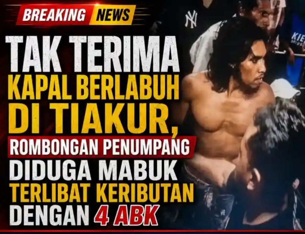 Keributan Pecah di Kapal Sabuk Nusantata 71:Penumpang Tak Terima Alih Labuh,4 ABK&Penumpang Terlibat bentrok