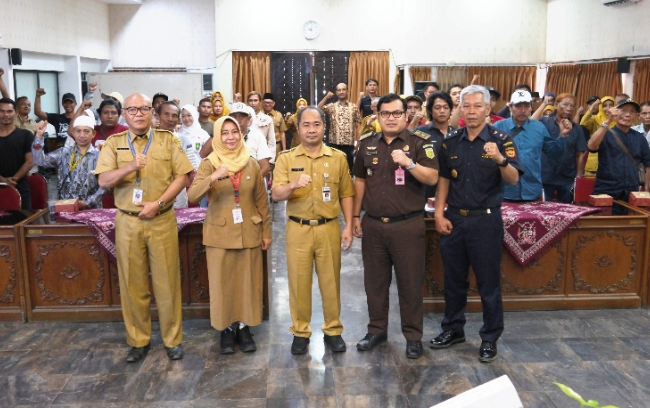 GEMPUR ROKOK ILEGAL DIGENCARKAN, PEMKAB PEMALANG PERKUAT EDUKASI MASYARAKAT SOAL CUKAI