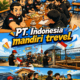PT. Indonesia Mandiri Trevel, Mewujudkan Kepedulian Memasang Bendera Dan Membagikan Masker Kepada Setiap Pengendara Yang Melintas.