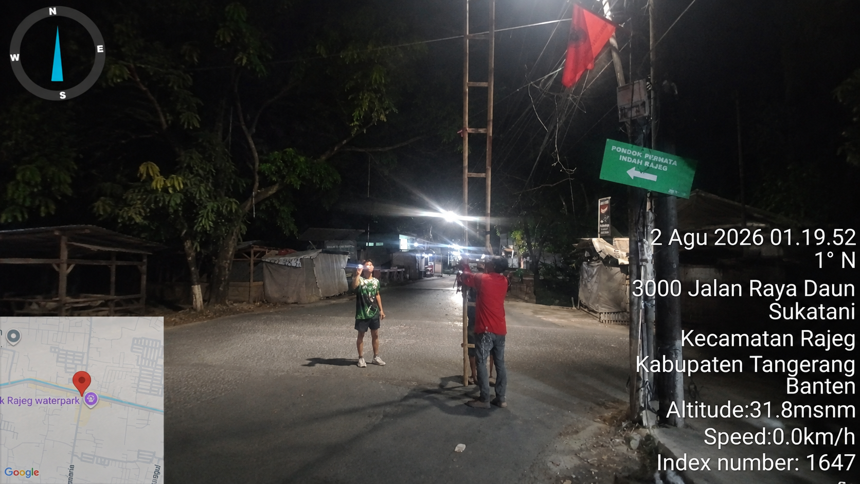 Pengerjaan Kabel WiFi di Rajeg Disorot: Diduga Abaikan K3 dan Izin Lingkungan