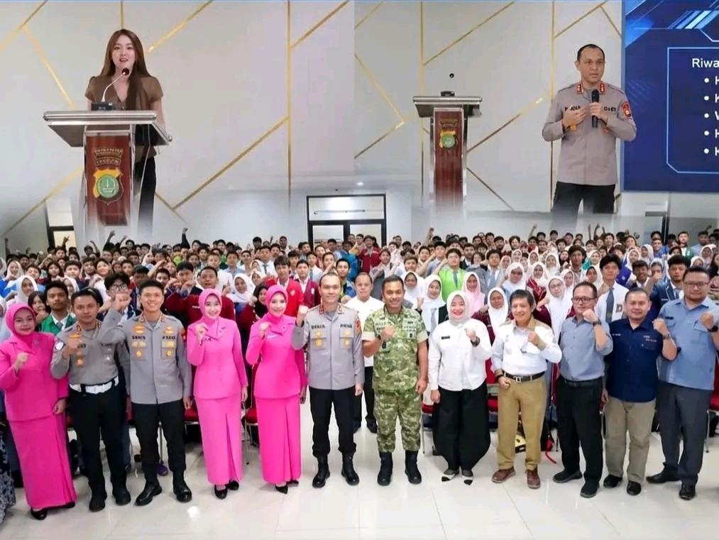 Polres Bekasi Kota Kumpulkan 242 Ketua OSIS, Bahas Jejak Digital hingga Masa Depan Pelajar