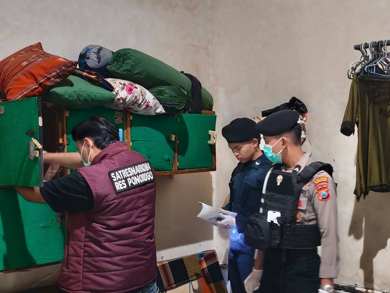 Perketat Pengawasan, Rutan Ponorogo Gelar Razia Malam dan Tes Urine
