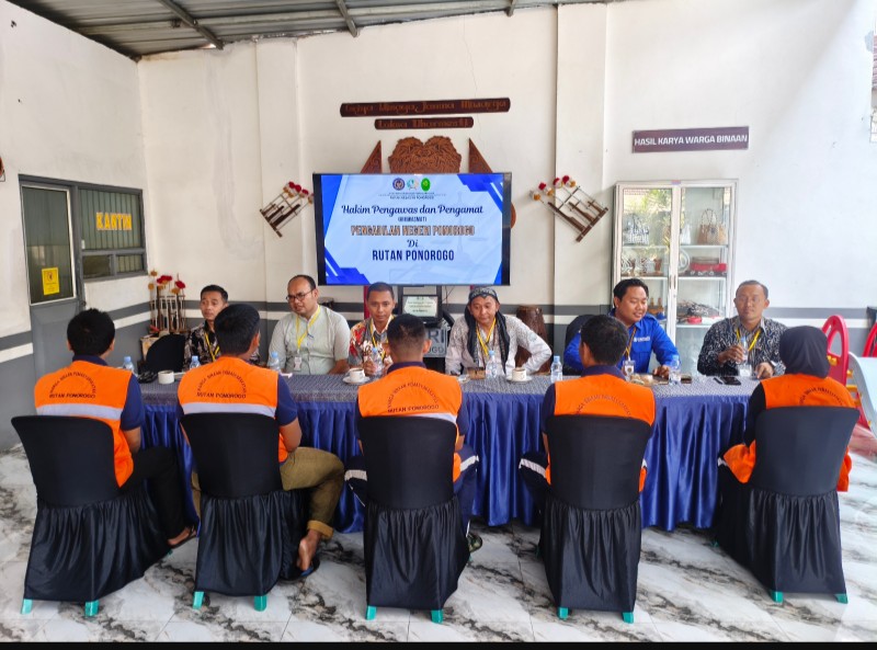 PN Ponorogo Tinjau Pelaksanaan Putusan dan Pembinaan Warga Binaan Rutan Kelas IIB