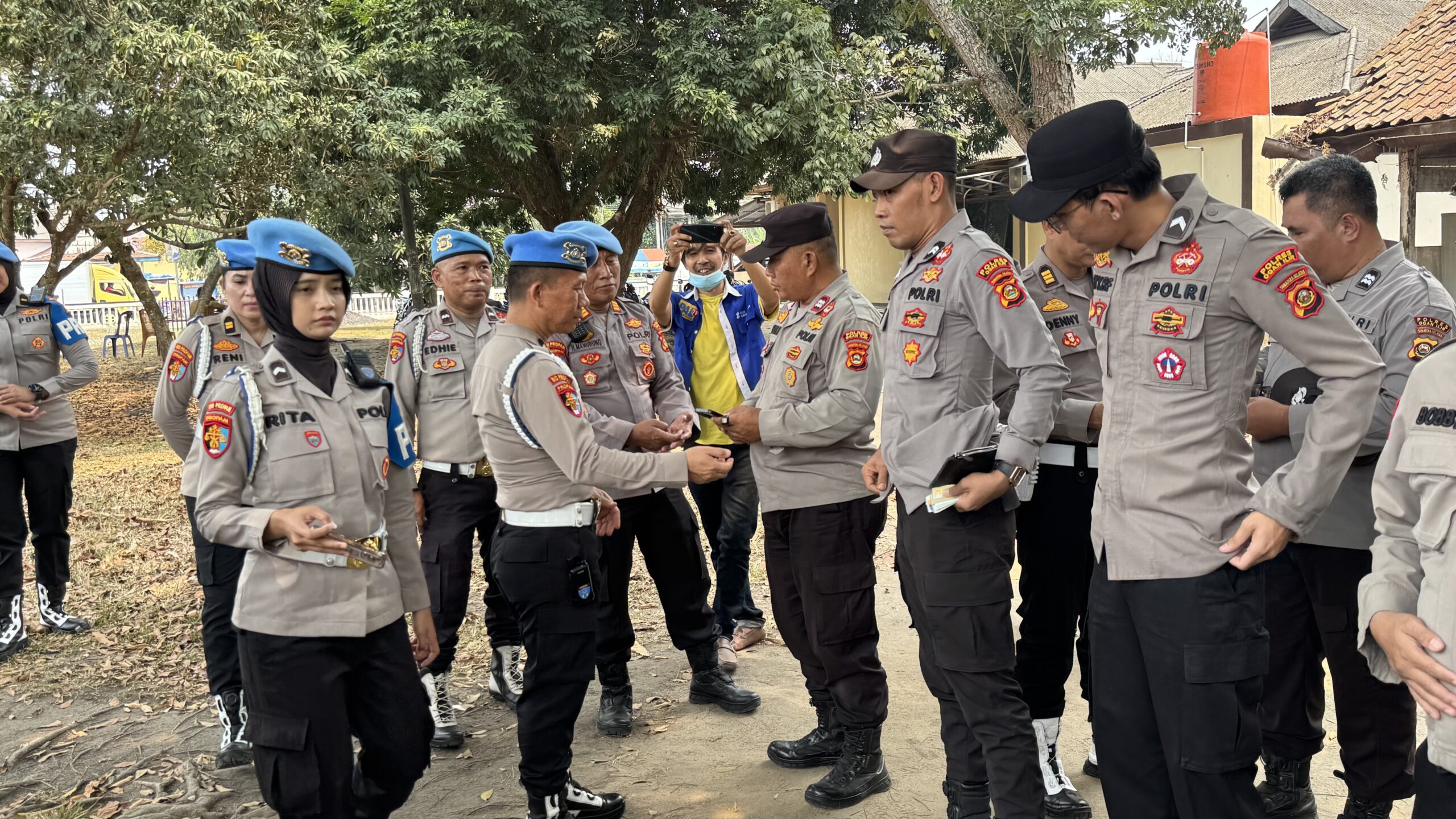 Propam Polda Sumsel Gelar Gaktibplin di Polsek Tanjung Raja, Sasar Judi Online hingga Narkoba