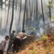 Lereng Gunung Limas Dilalap Api, Petugas Cegah Kebakaran Menjalar