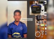 Tim Rajawali Polsek Tanjung Raja Ringkus Tersangka Pembobol Ruko