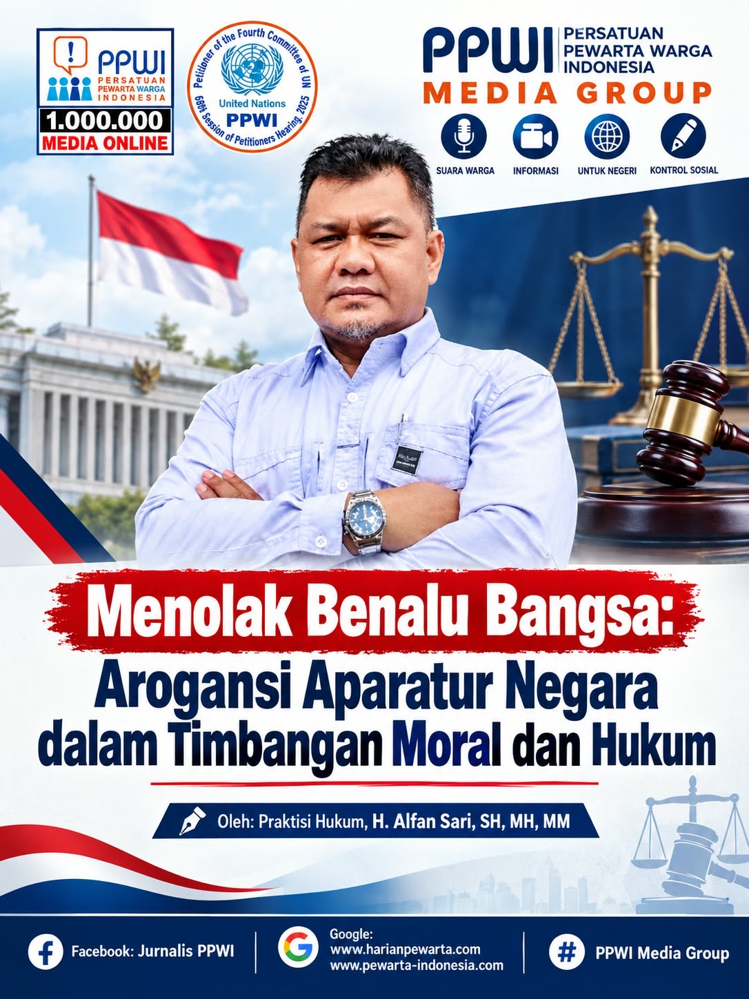 Menolak Benalu Bangsa: Arogansi Aparatur Negara dalam Timbangan Moral dan Hukum