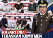Kajari OKI Tegaskan Komitmen Penegakan Hukum, Puluhan Barang Bukti Perkara Inkracht Dimusnahkan