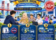 Pemprov Sumsel Gelar Pemutihan Pajak Kendaraan Sepanjang Oktober 2026, Ini Deretan Insentifnya