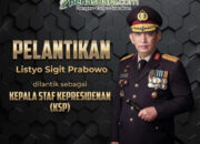 Presiden Prabowo Subianto resmi melantik Jenderal Listyo Sigit Prabowo sebagai Kepala Staf Kepresidenan (KSP)