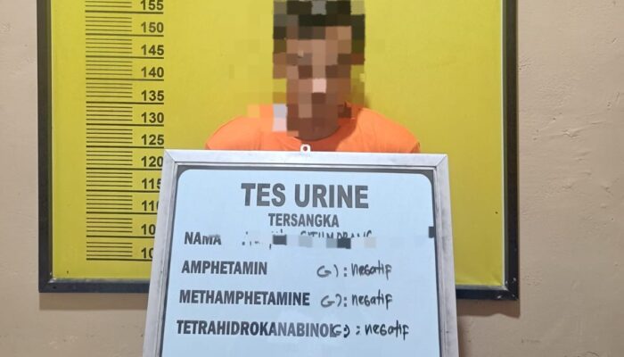 Polres Rohil Tangkap Dugaan Pengedar Sabu di Bagan Sinembah, 40,24 Gram Barang Bukti Disita