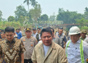 Dorong Pertumbuhan Ekonomi, Gubernur Herman Deru Lakukan Groundbreaking Jembatan Air Arisan Mendang di Ogan Ilir
