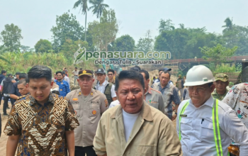 Dorong Pertumbuhan Ekonomi, Gubernur Herman Deru Lakukan Groundbreaking Jembatan Air Arisan Mendang di Ogan Ilir
