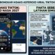 Cek Fakta: Video Viral Klaim Asteroid Hantam Bumi 2027 Merupakan Hasil Manipulasi Simulasi NASA