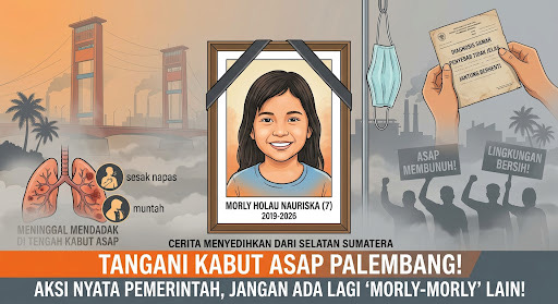 Bocah 7 Tahun di Palembang Meninggal Mendadak di Tengah Kepungan Kabut Asap, Keluarga Pertanyakan Penjelasan Medis